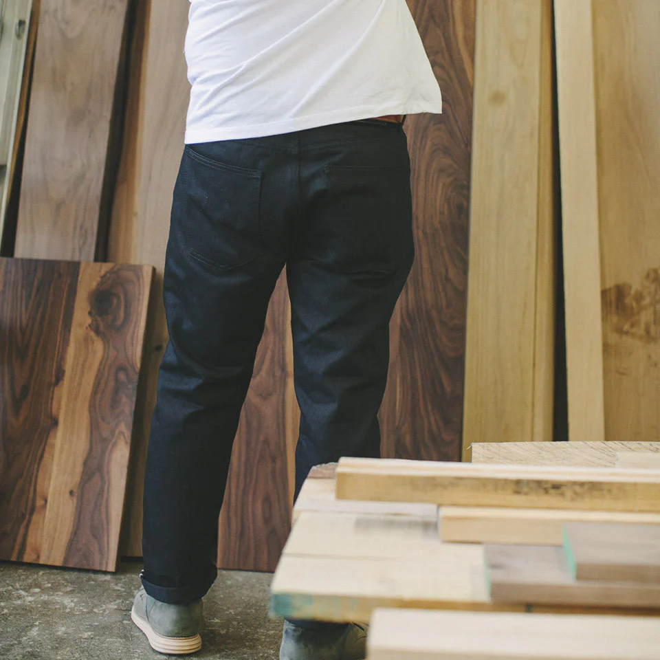 The Democratic Jean in Black Italian Selvage - Image 4