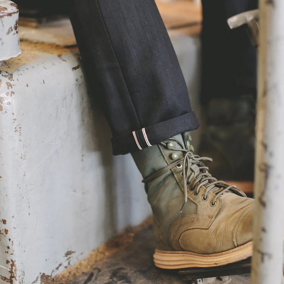The Democratic Jean in Black Italian Selvage - Image 6
