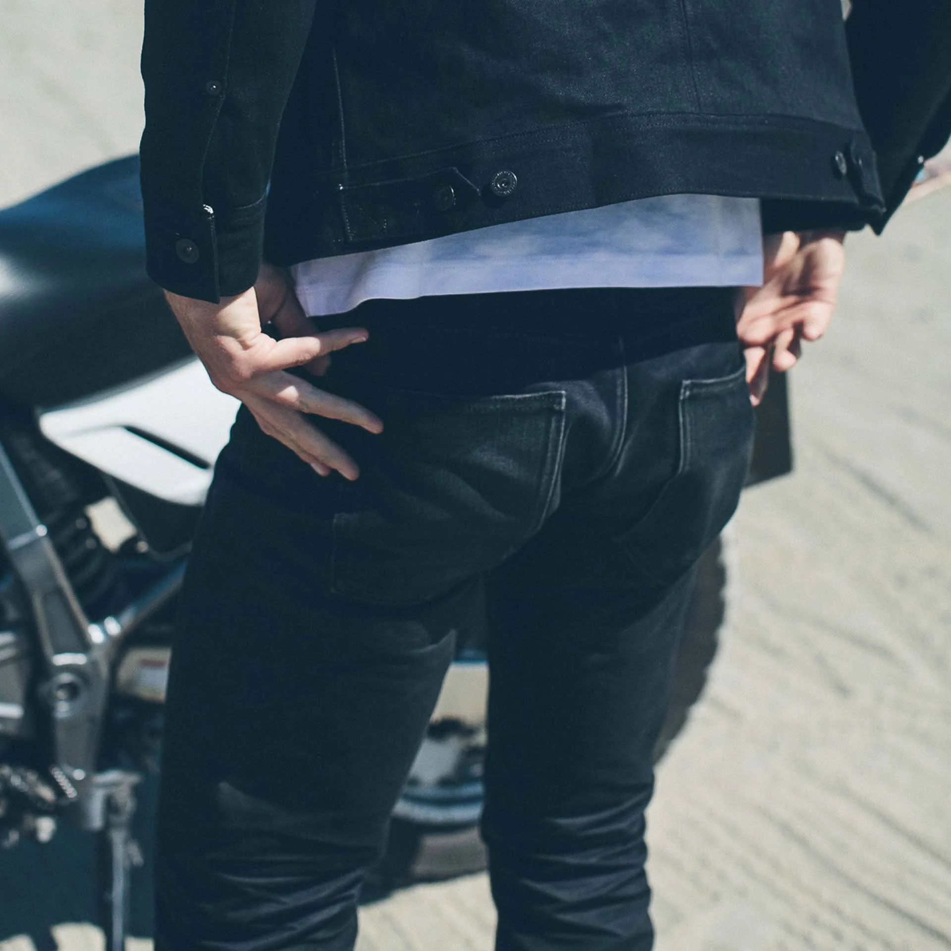 The Democratic Jean in Yoshiwa Mills Black Selvage - Image 5