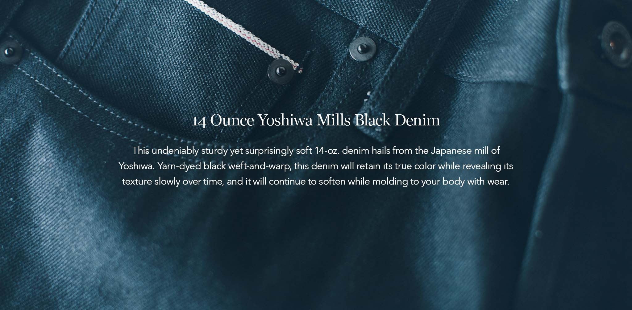 The Democratic Jean in Yoshiwa Mills Black Selvage - Image 9
