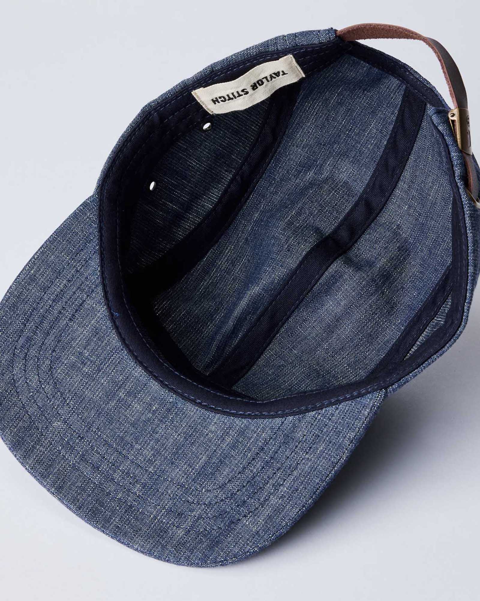 The 5-Panel Cap in Washed Indigo - Image 7