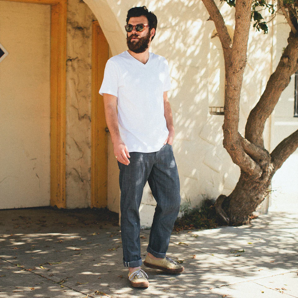 9 Oz. Candiani Italian Selvage Chambray - Democratic Fit - Image 3
