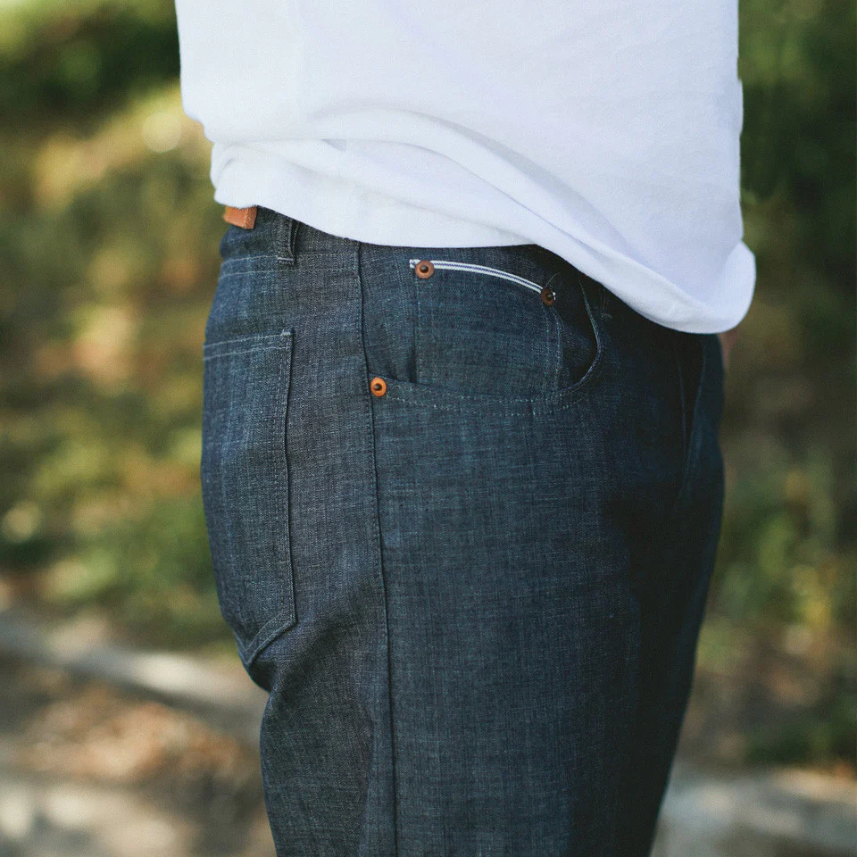 9 Oz. Candiani Italian Selvage Chambray - Democratic Fit - Image 5