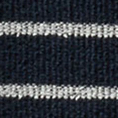 The Adams Crew in Dark Navy Stripe Reverse Terry - Image 8
