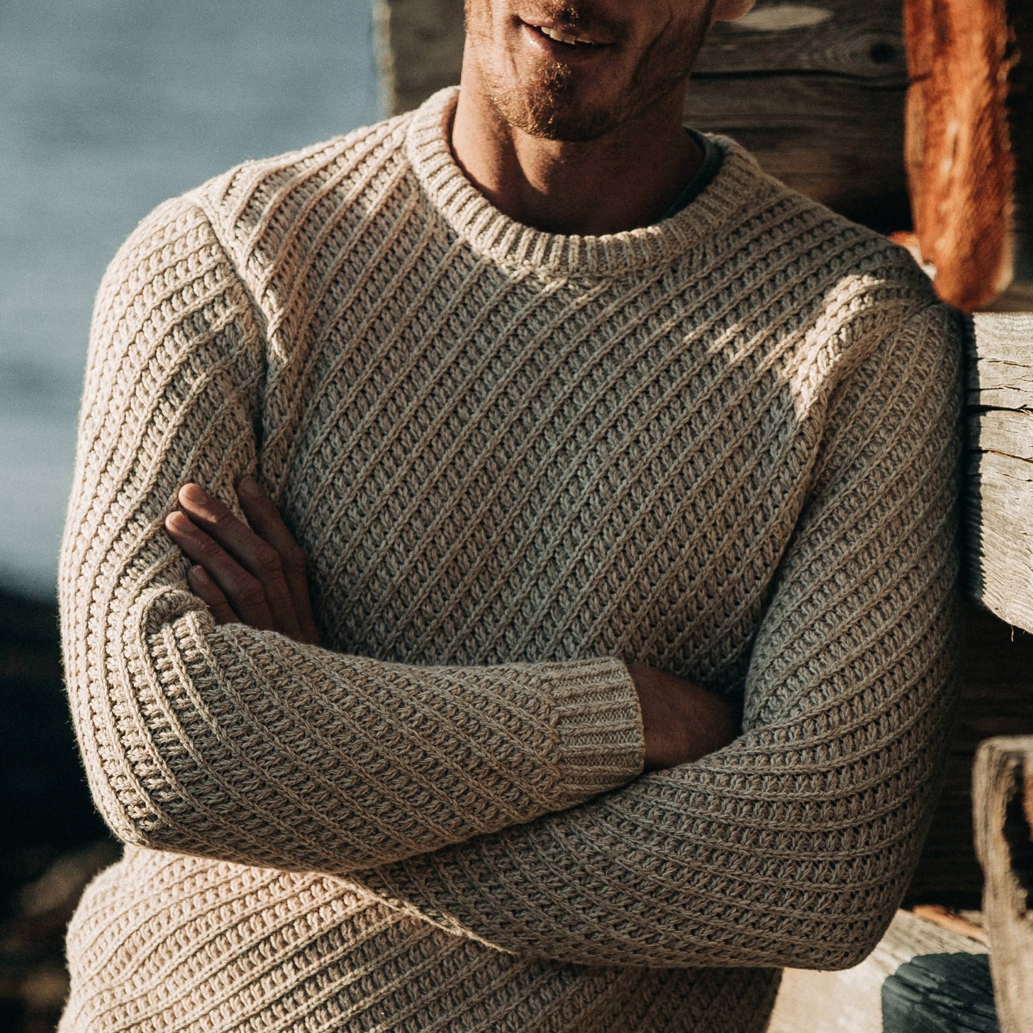The Adirondack Sweater in Natural - Image 3