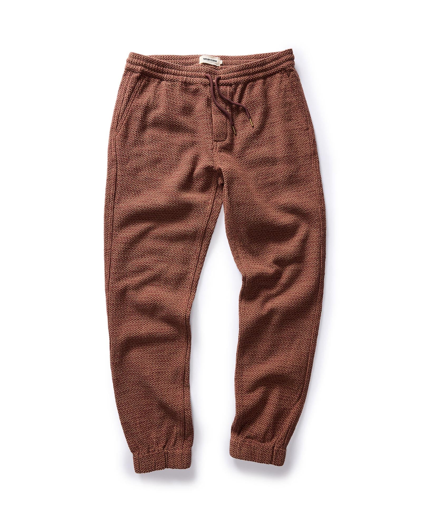 The Apres Pant in Black Cherry Sashiko - Image 6