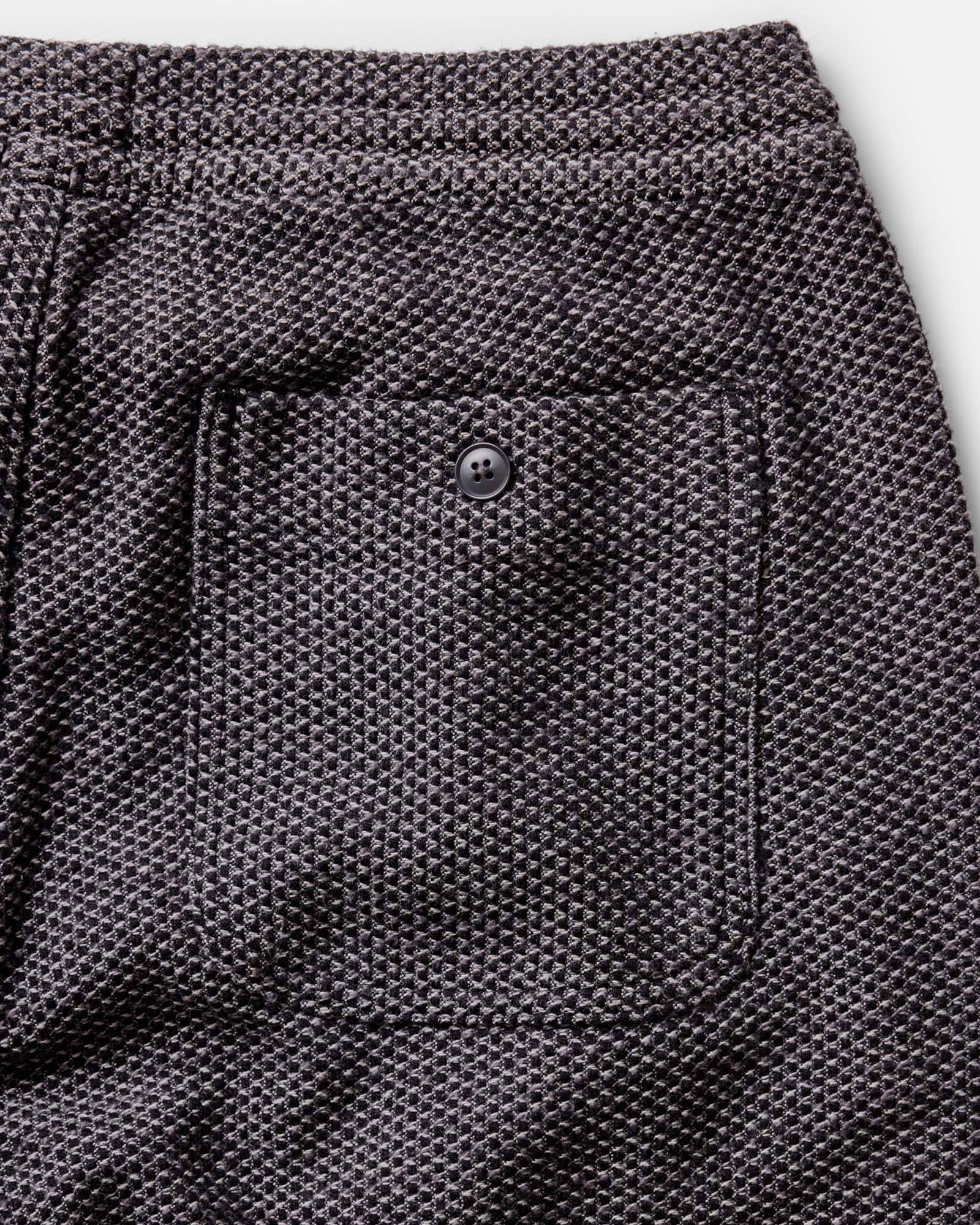 The Apres Pant in Charcoal Sashiko - Image 6