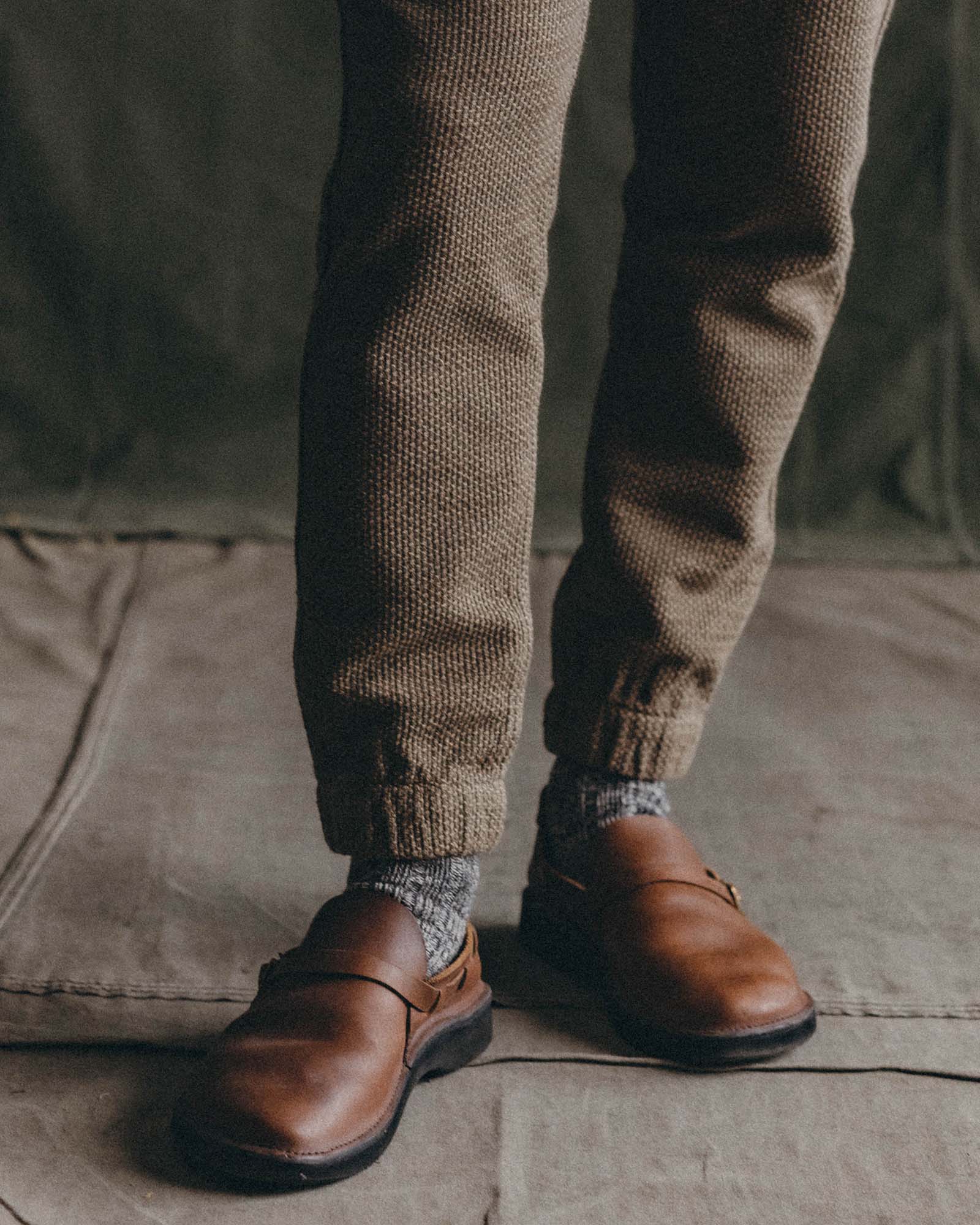 The Apres Pant in Cypress Sashiko - Image 4