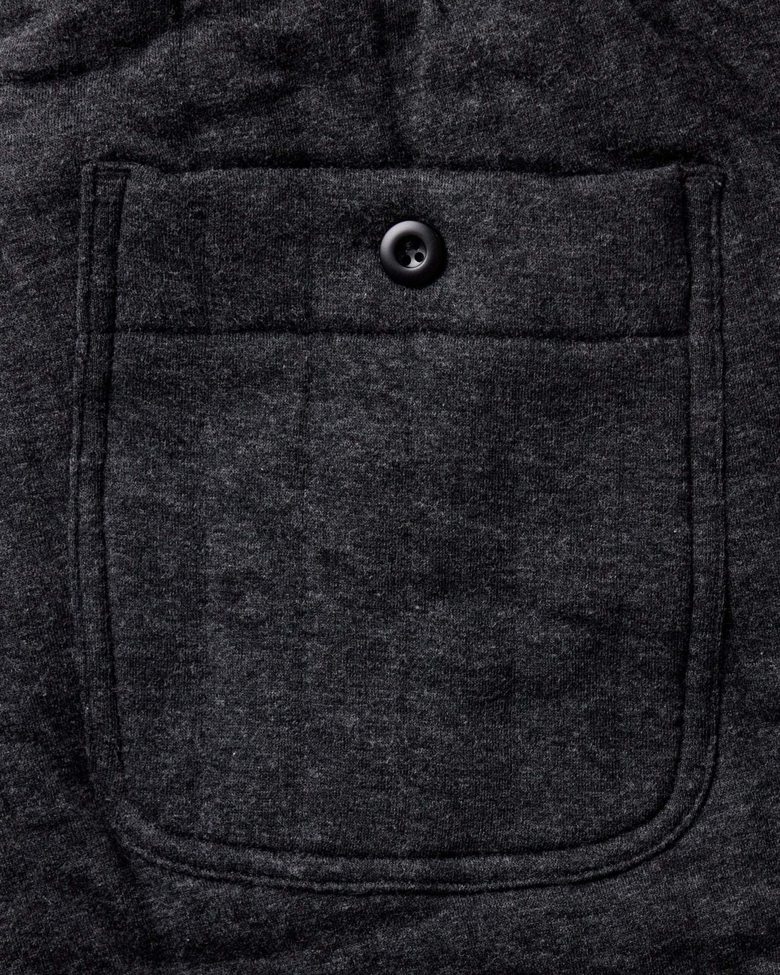 The Apres Pant in Heather Coal Quilted Jersey - Image 8