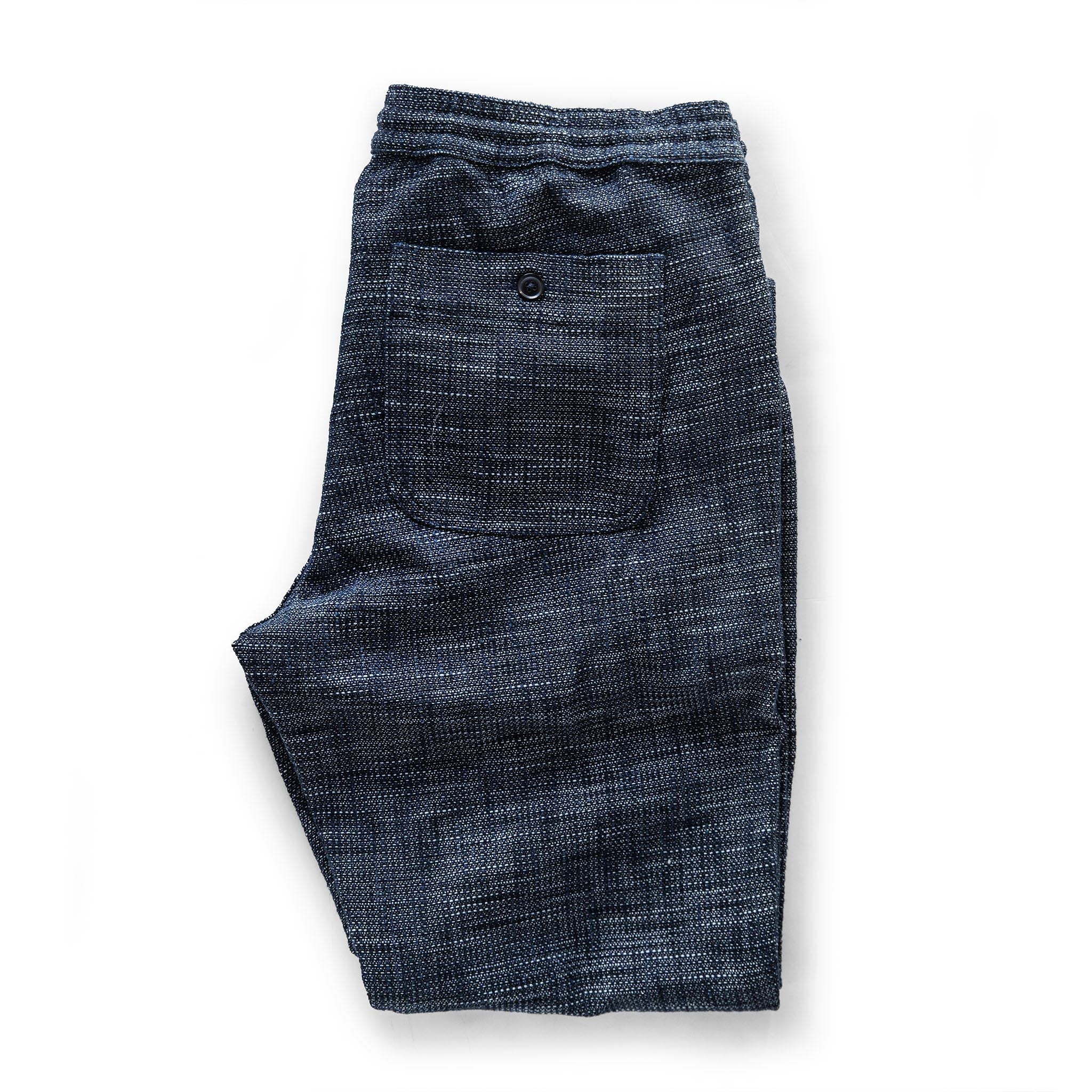 The Apres Pant in Indigo Slub - Image 8