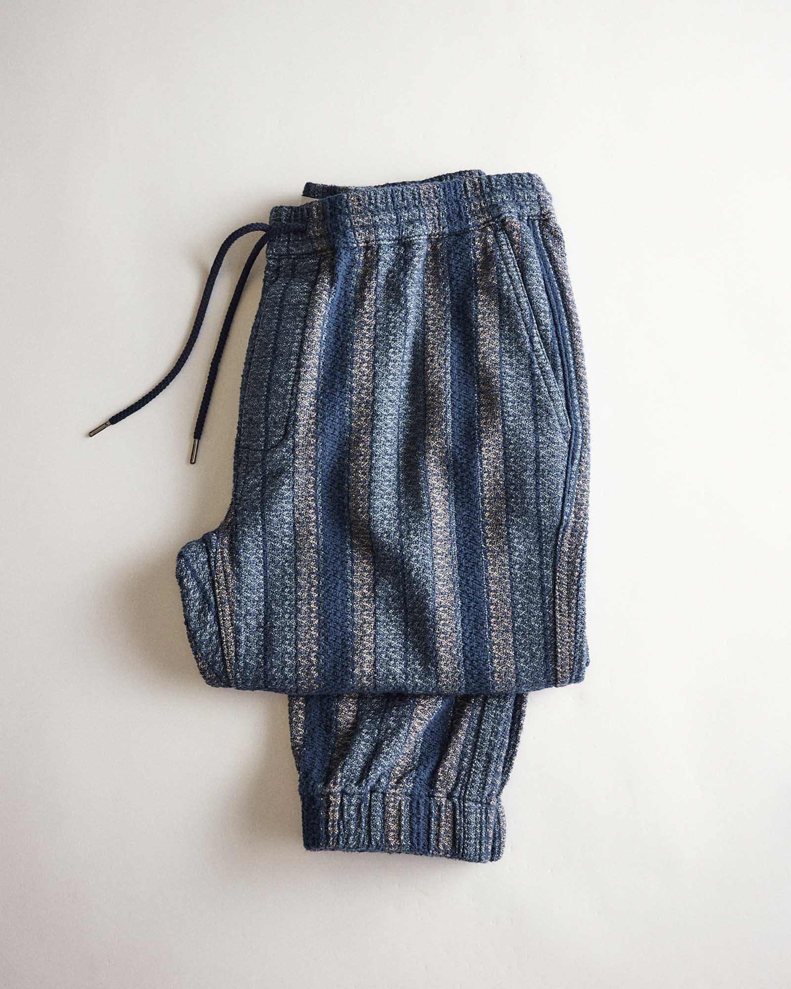 The Apres Pant in Marine Stripe - Image 5