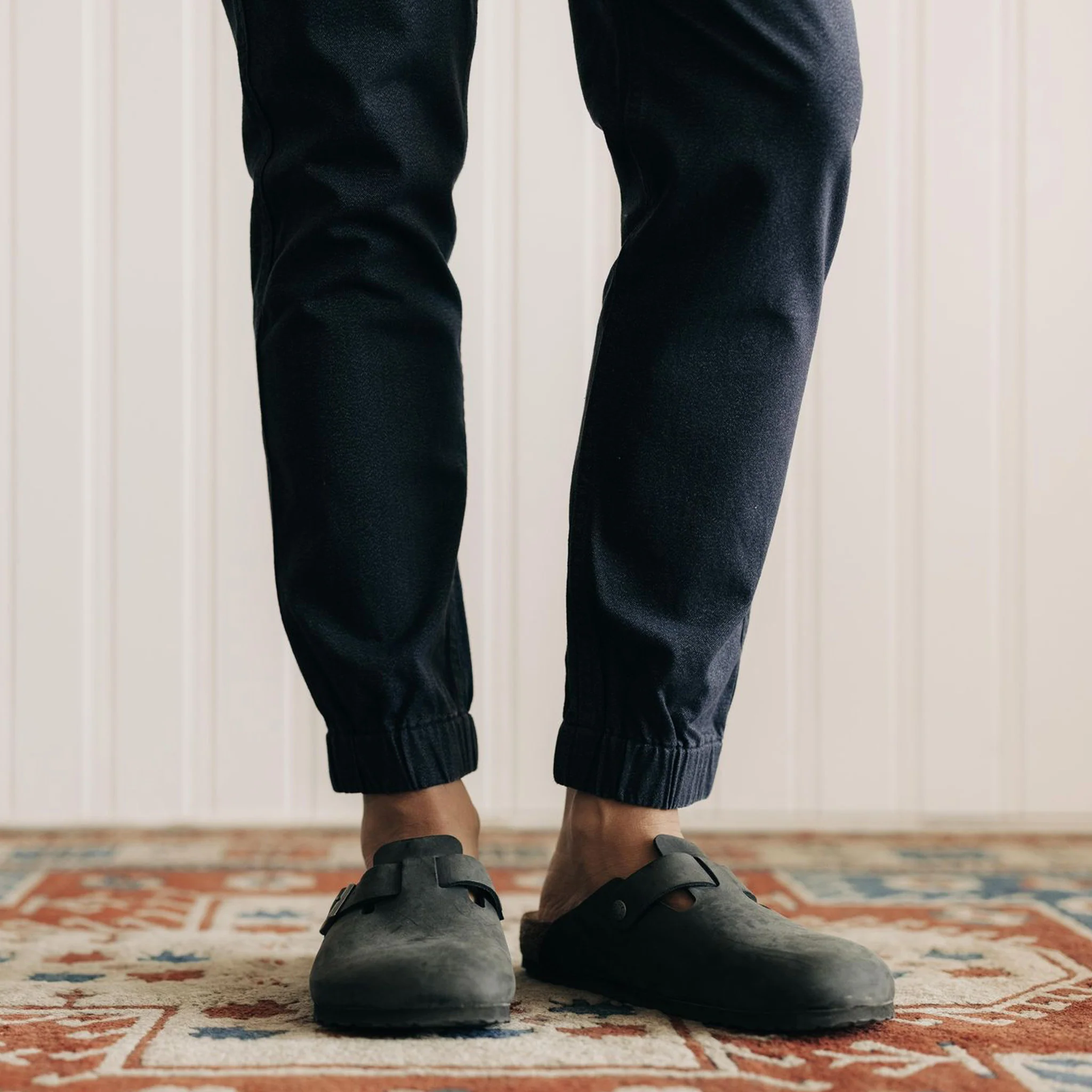 The Apres Pant in Navy Twist Jaspe Twill - Image 3
