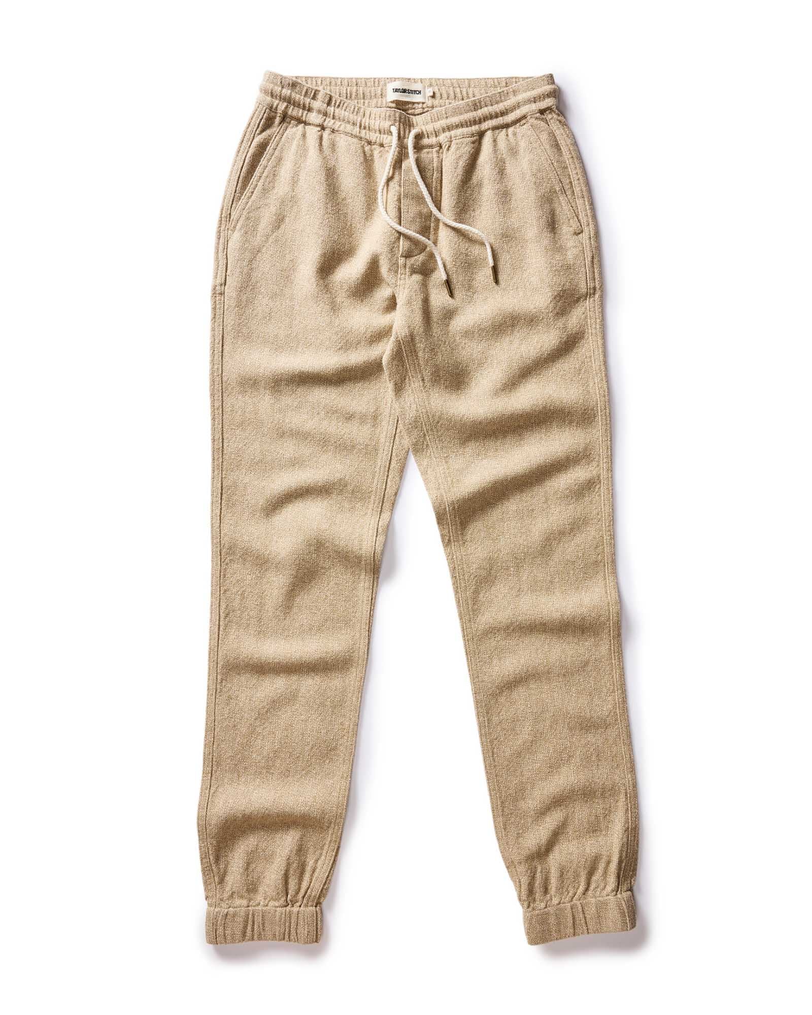 The Apres Pant in Oat Linen Tweed - Image 5