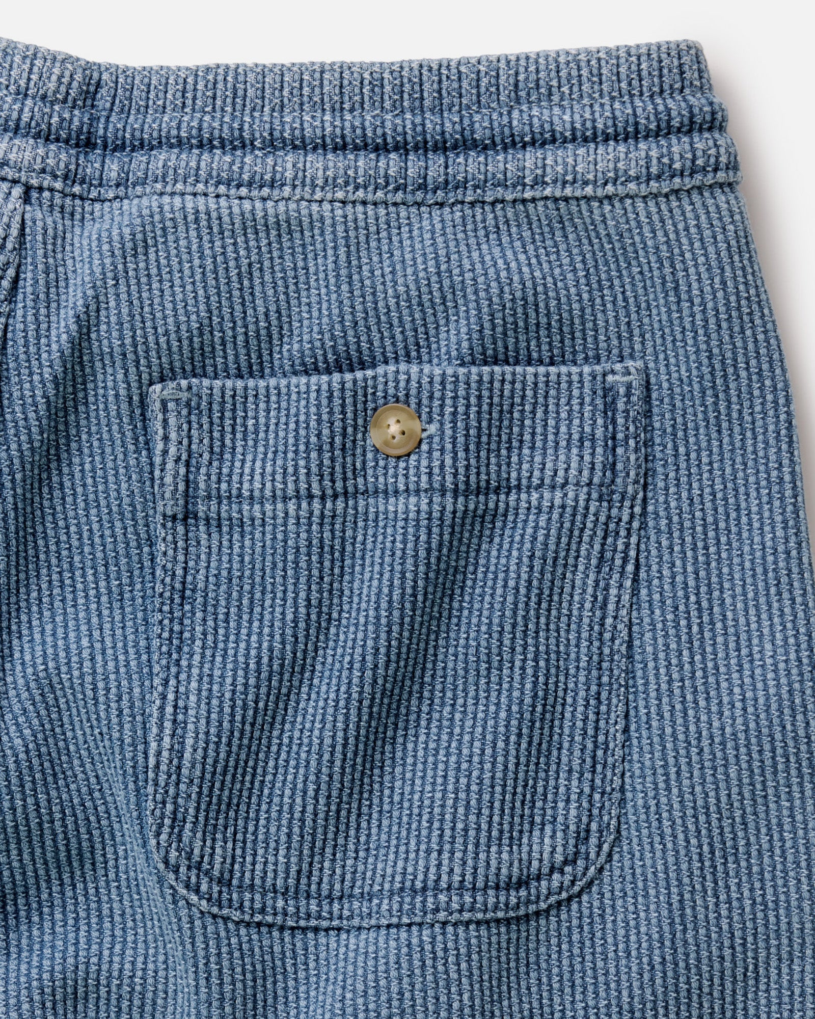 The Apres Pant in Washed Indigo Sashiko - Image 8