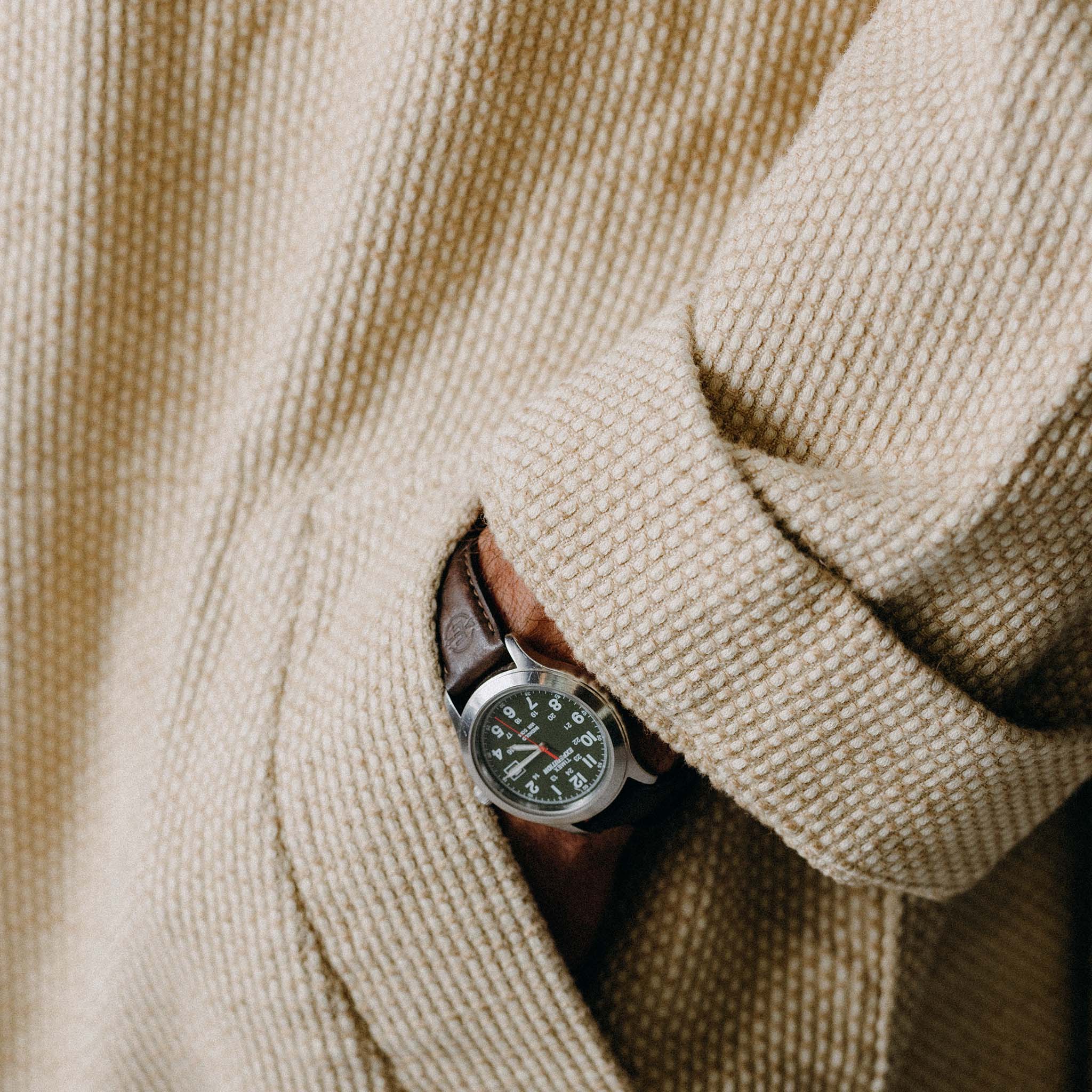 The Apres Robe in Natural Sashiko - Image 6
