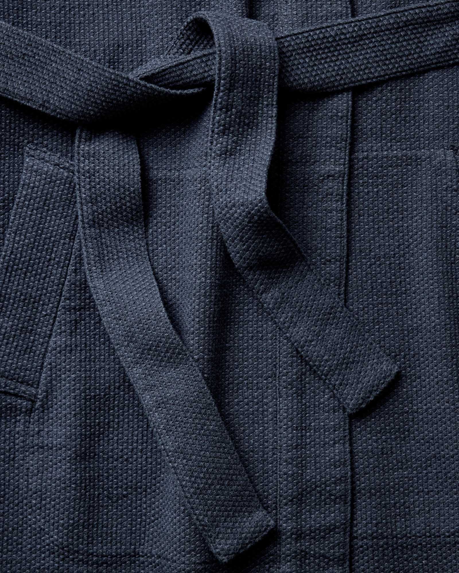The Apres Robe in Navy Sashiko - Image 5