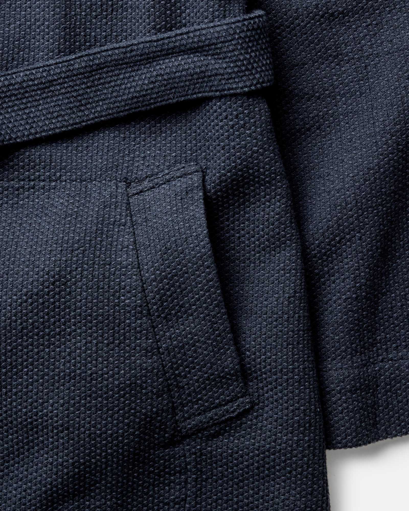 The Apres Robe in Navy Sashiko - Image 6