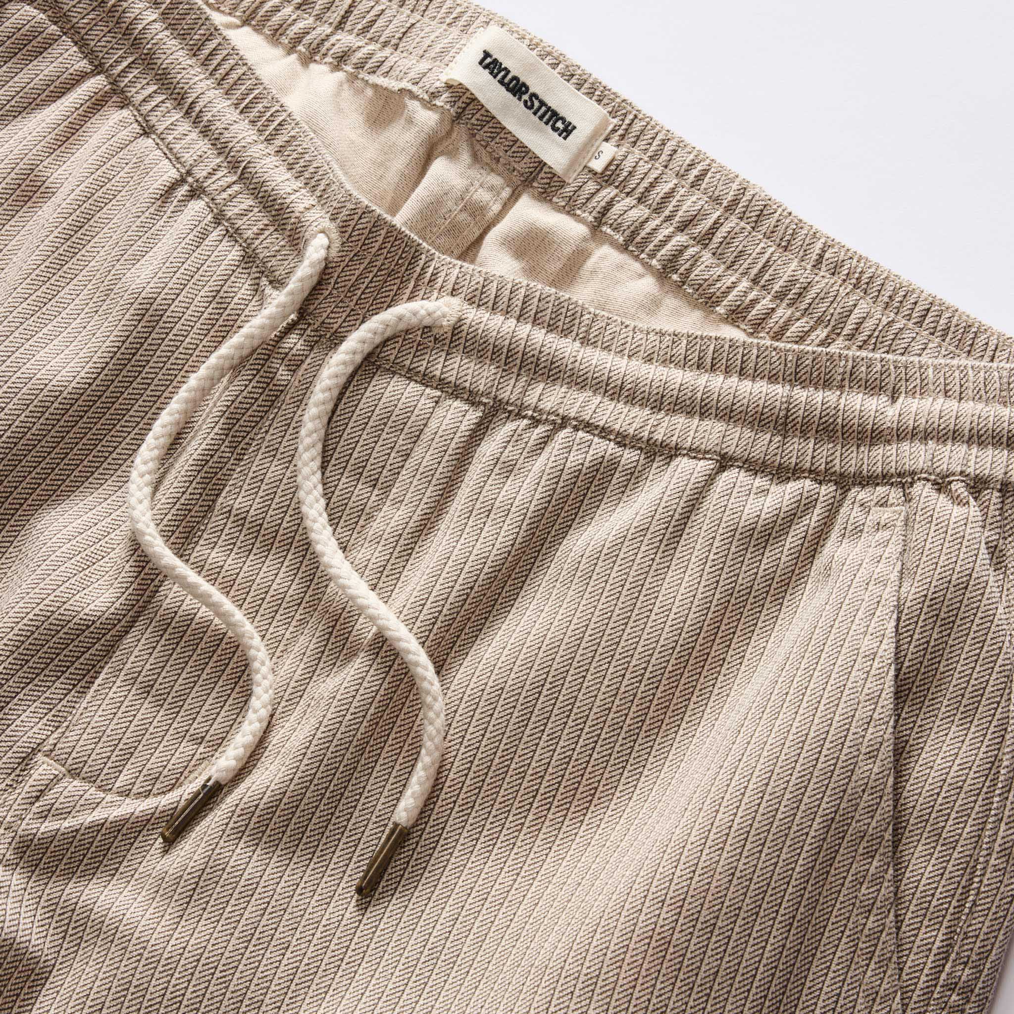 The Apres Short in Black Coffee Stripe - Image 7