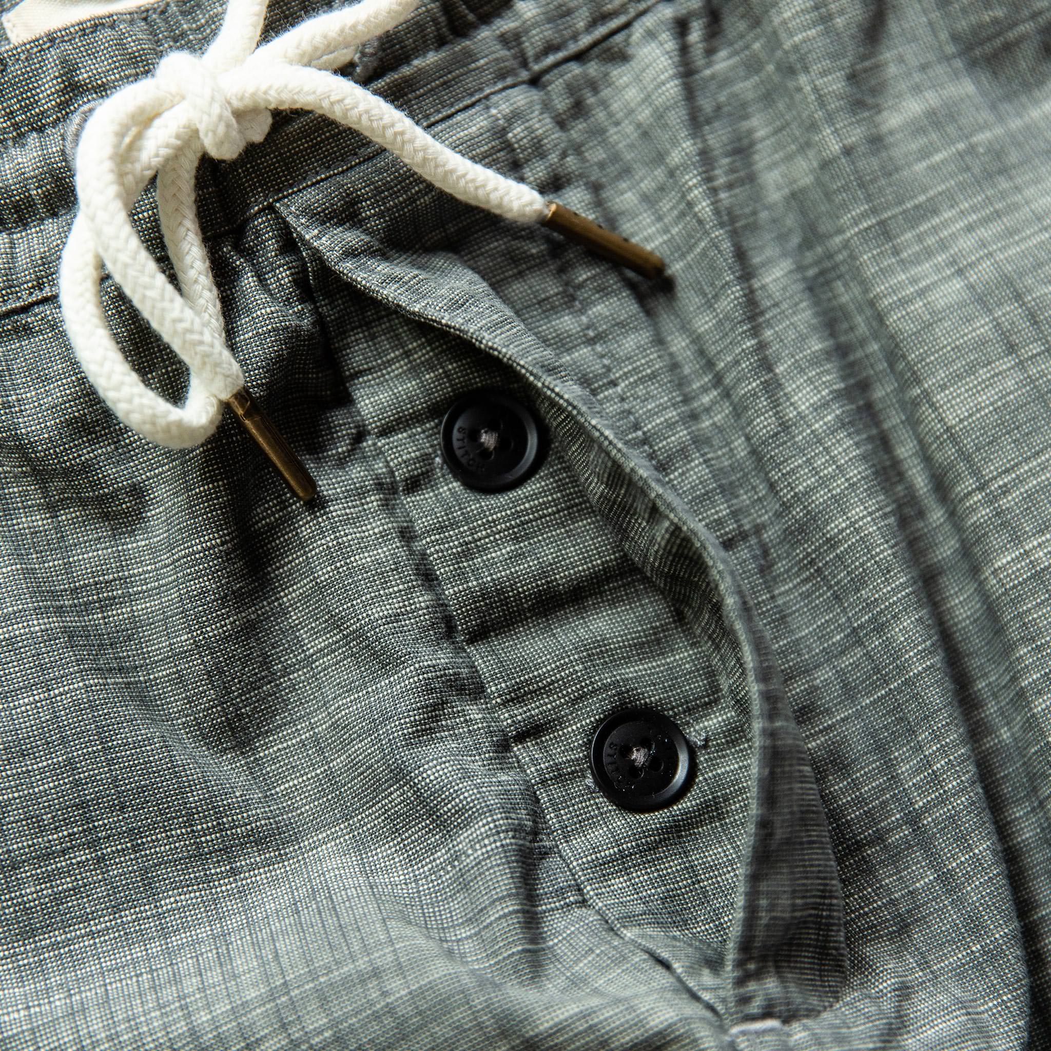 The Apres Short in Olive Pin Dot - Image 7