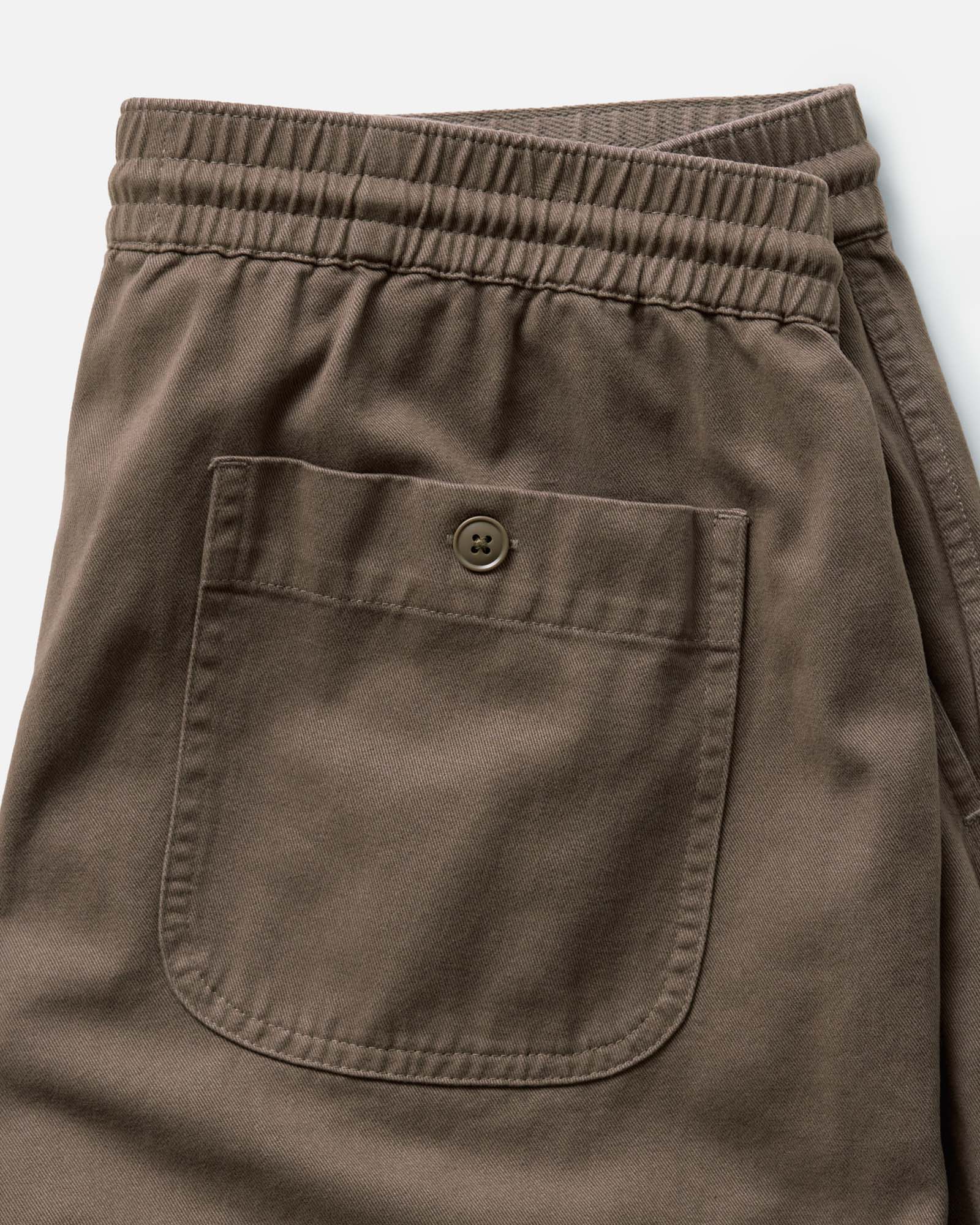 The Apres Short in Organic Espresso Foundation Twill - Image 6