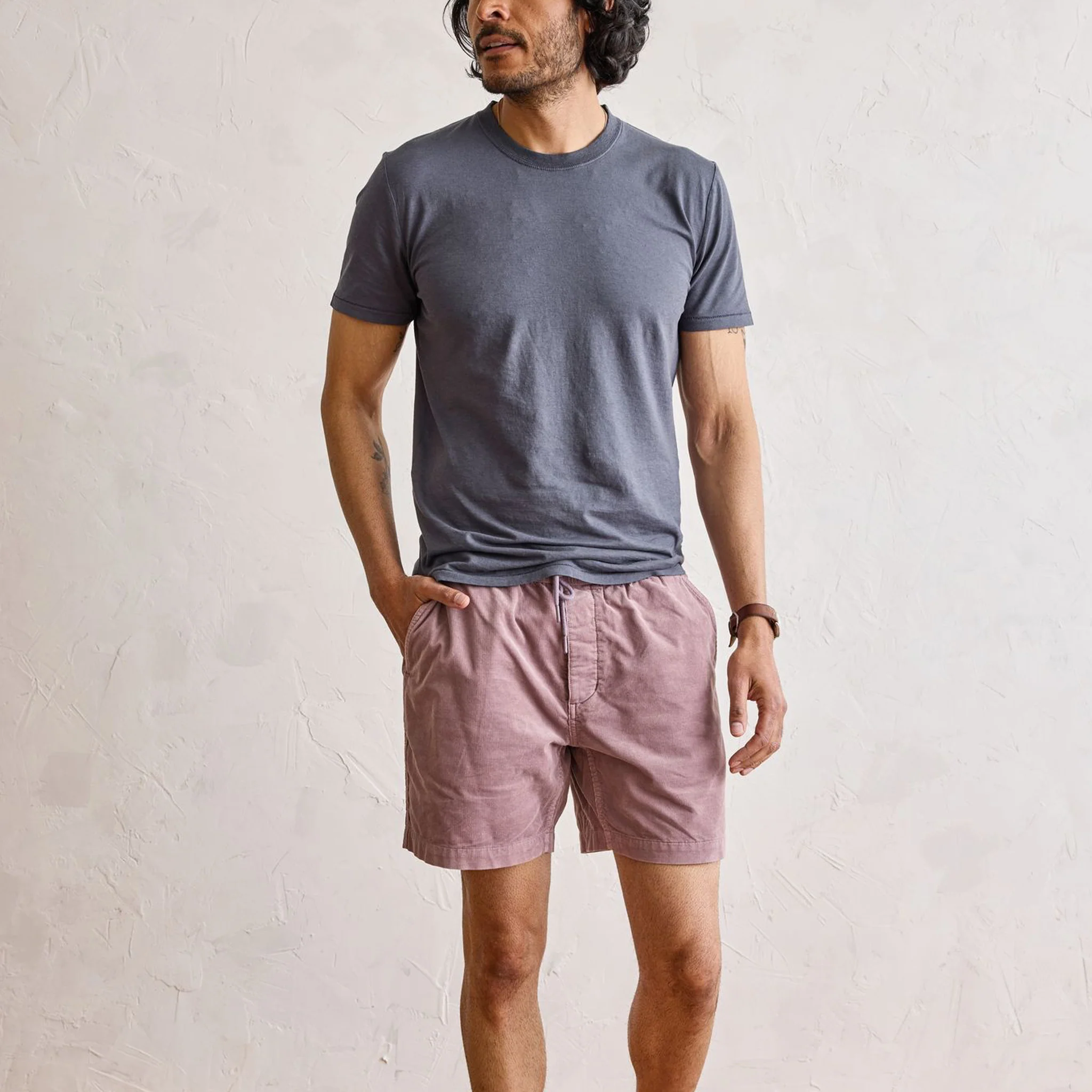 The Apres Short in Poppy Seed Micro Cord - Image 3