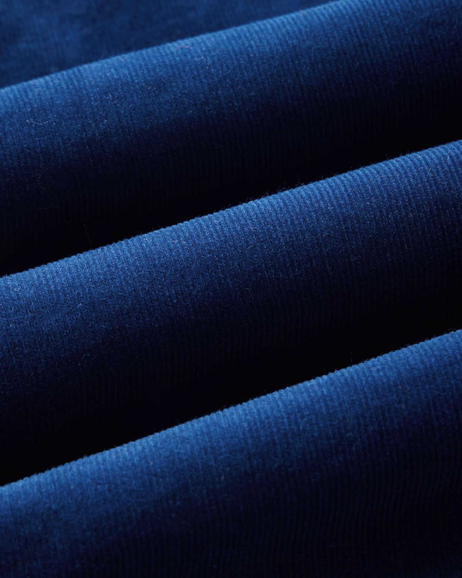The Apres Short in Rinsed Indigo Pincord - Image 7
