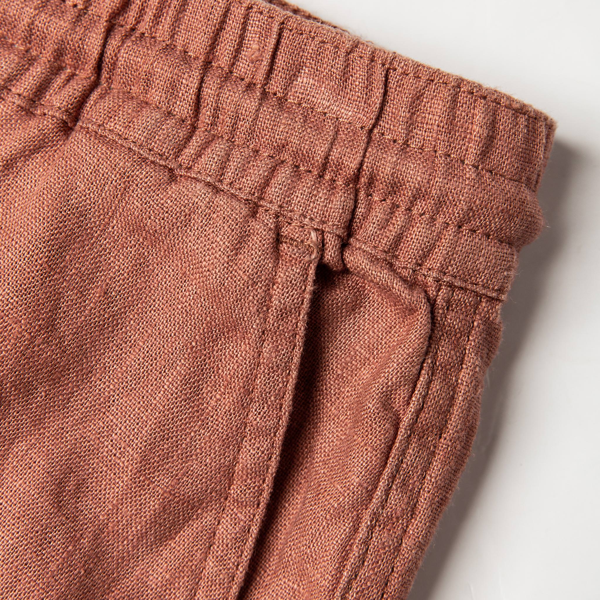 The Apres Short in Rust Hemp - Image 8