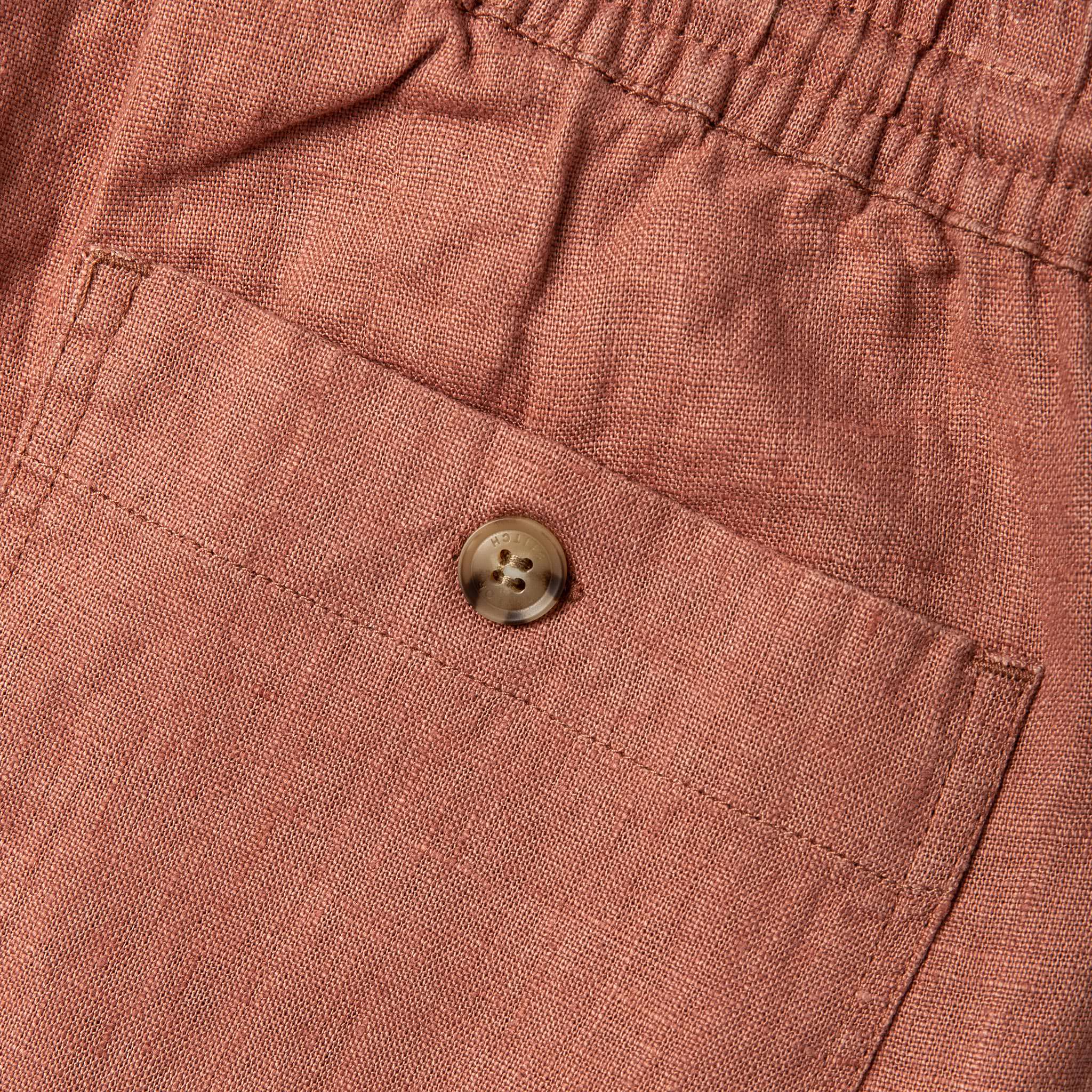 The Apres Short in Rust Hemp - Image 9