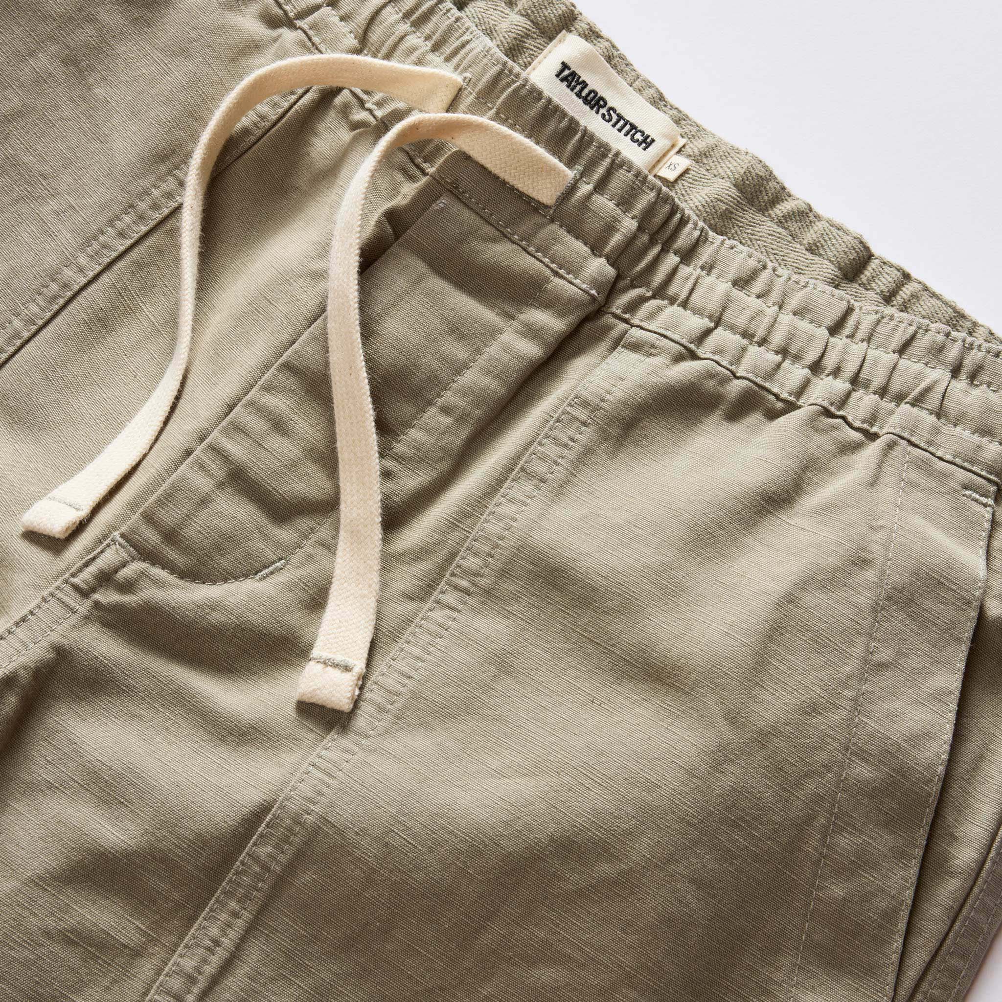 The Apres Trail Short in Light Sage Slub - Image 6
