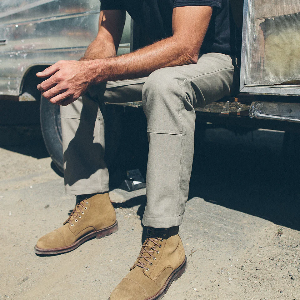 The Chore Pant in Ash - Image 5