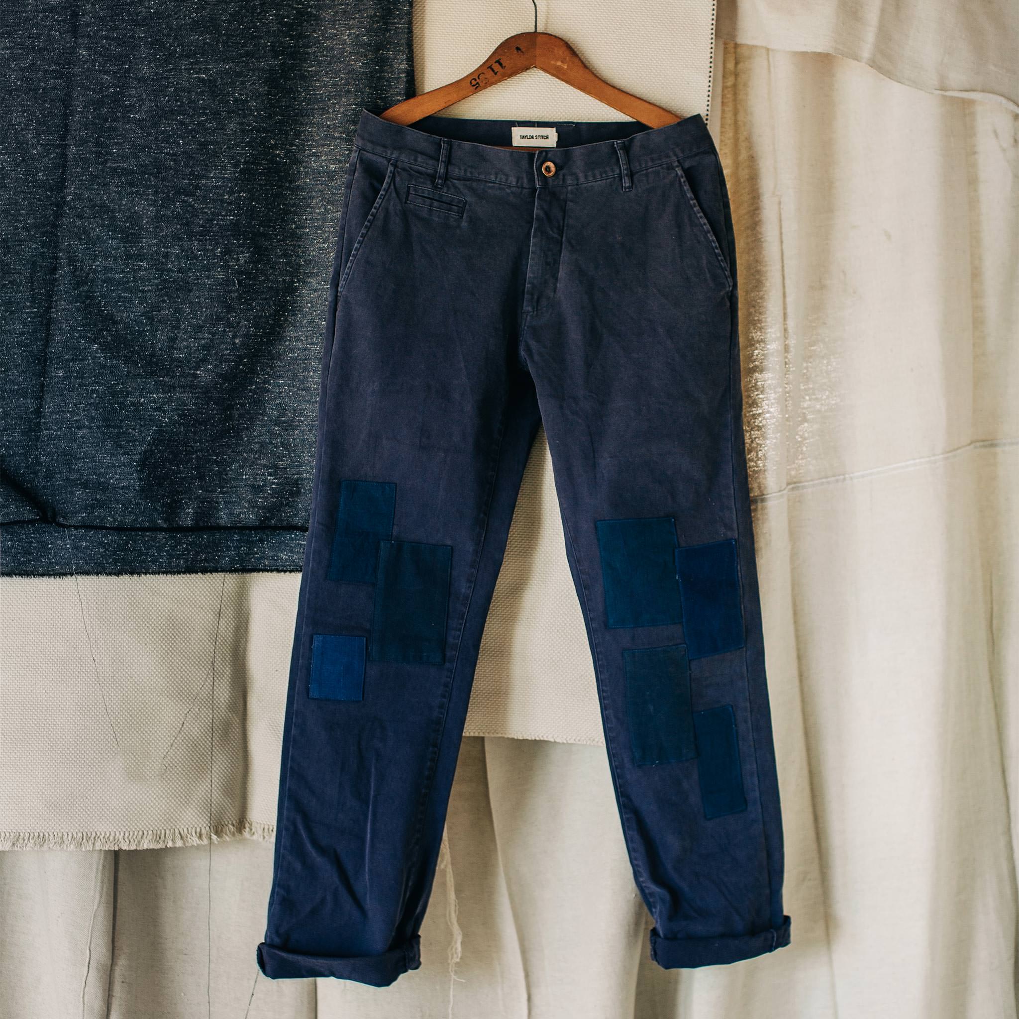 The Atelier and Repairs Chino in Navy - Image 5