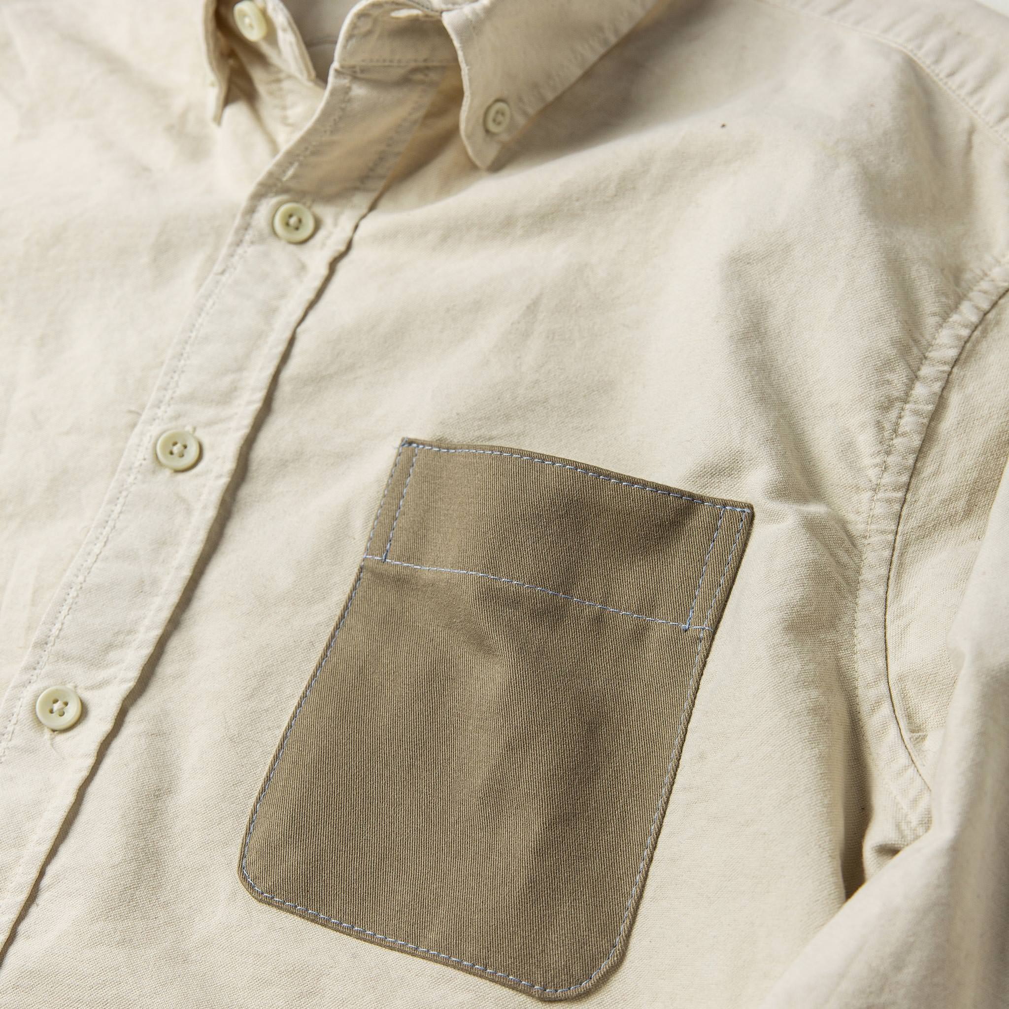 The Atelier and Repairs Jack in Washed White Oxford - Image 6