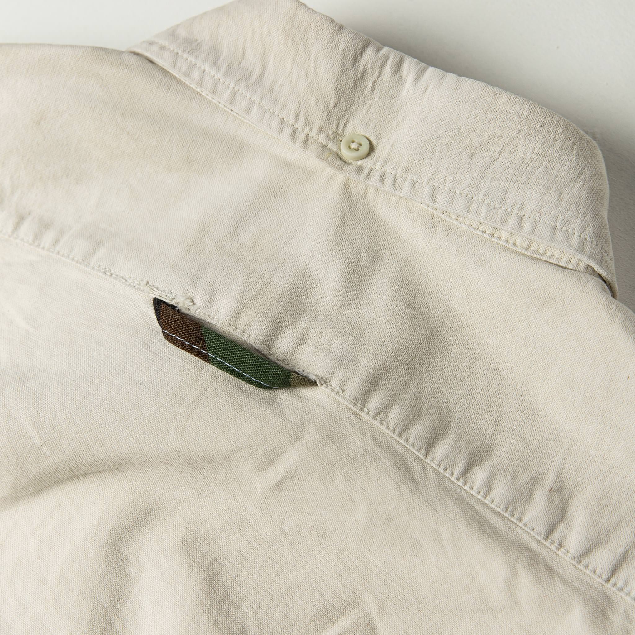 The Atelier and Repairs Jack in Washed White Oxford - Image 8