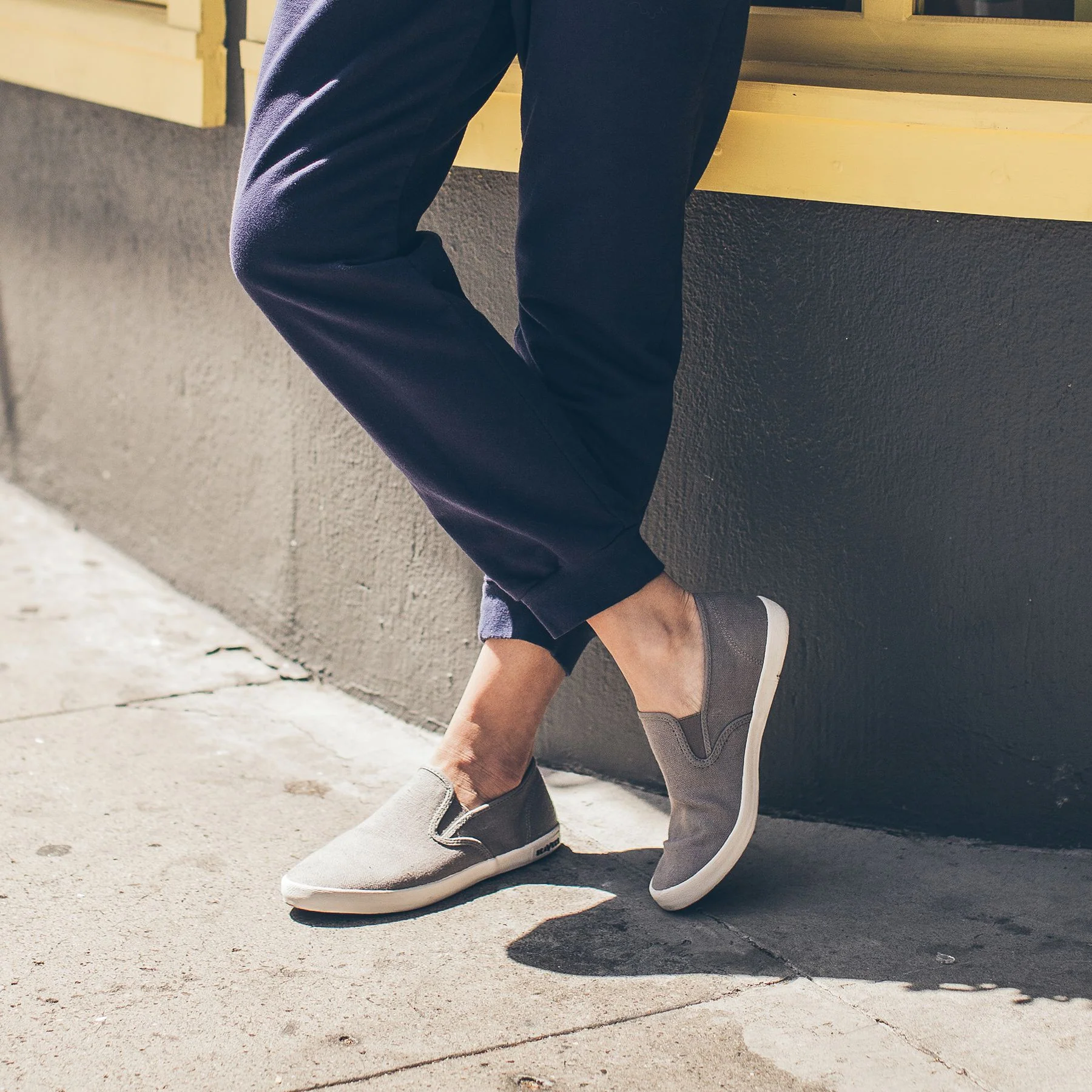 Baja Slip On in Tinted Grey - Image 3