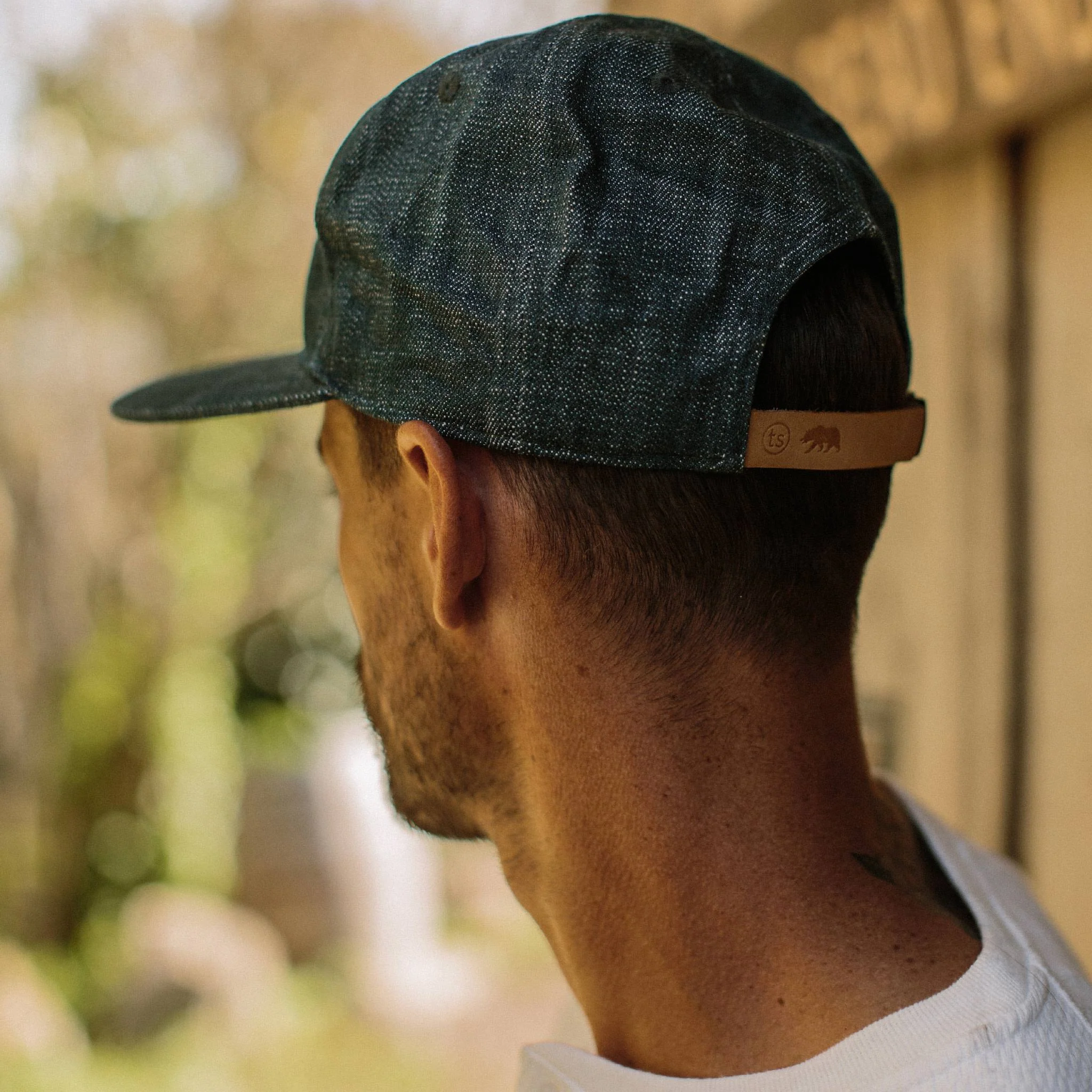 The Ball Cap in Organic Denim - Image 3