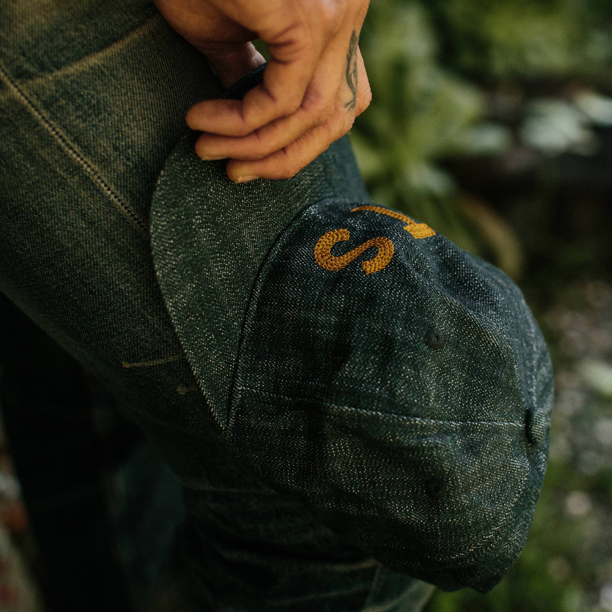The Ball Cap in Organic Denim - Image 4