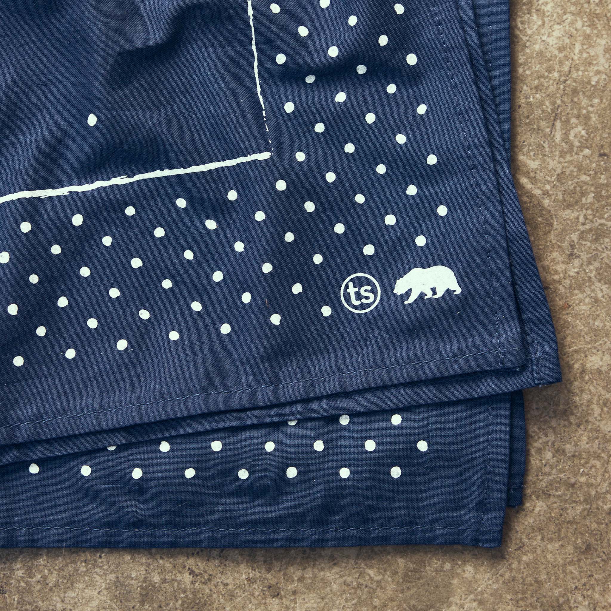 The Bandana in Heritage Blue - Image 2