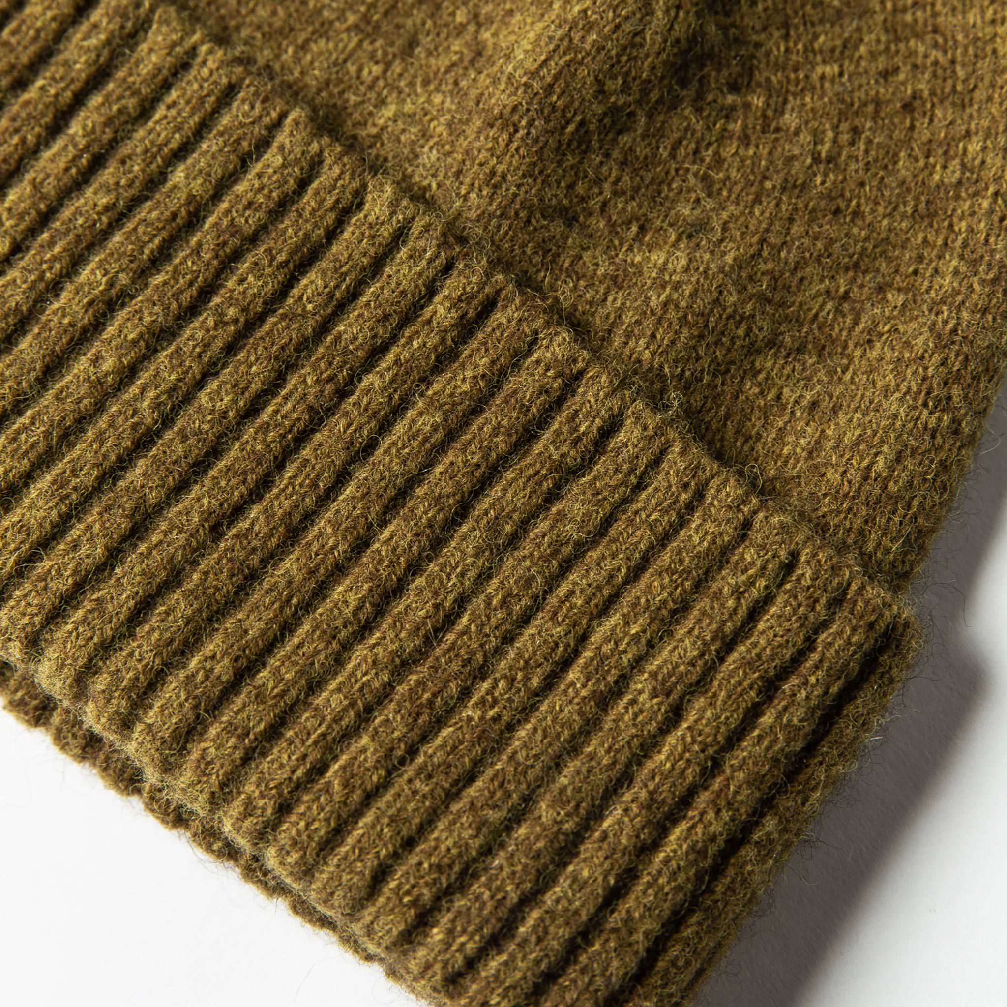 The Beanie in Ochre Baby Yak - Image 5