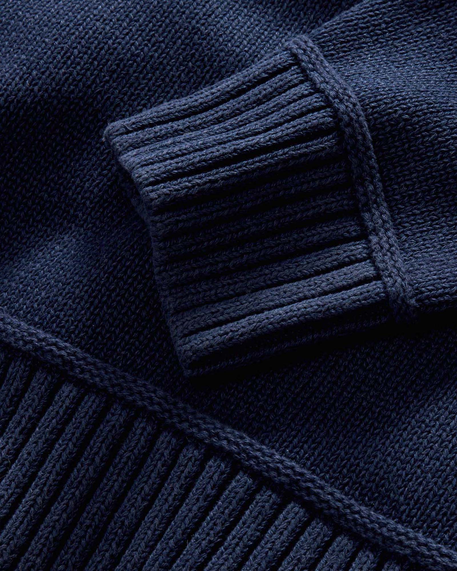 The Bedford Sweater in Navy - Image 5