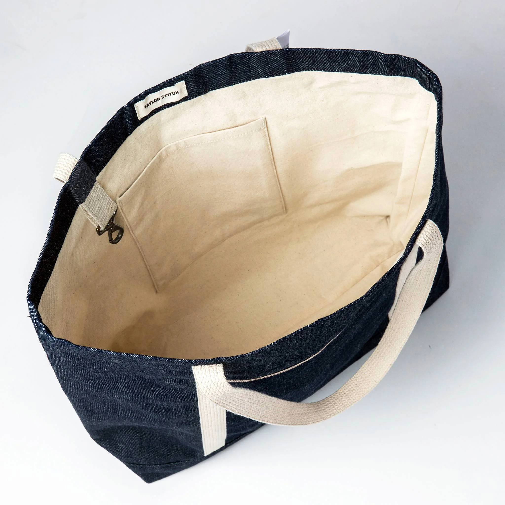 The Boat Tote in Cone Mills Reserve Selvage - Image 11