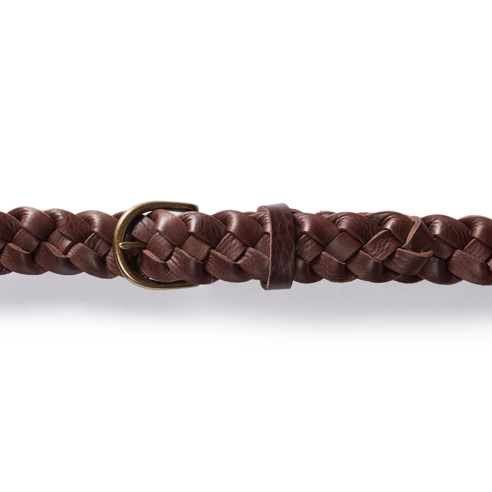 The Braided Belt in Dark Brown - Image 8