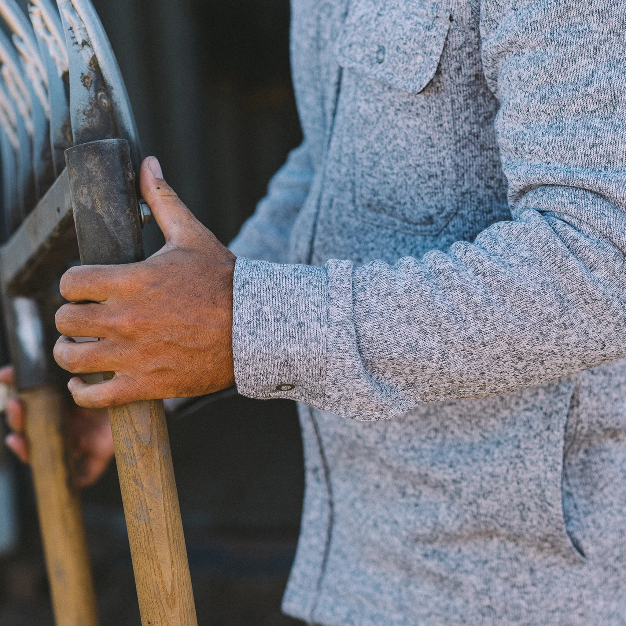The Breaker Overshirt in Ash - Image 4