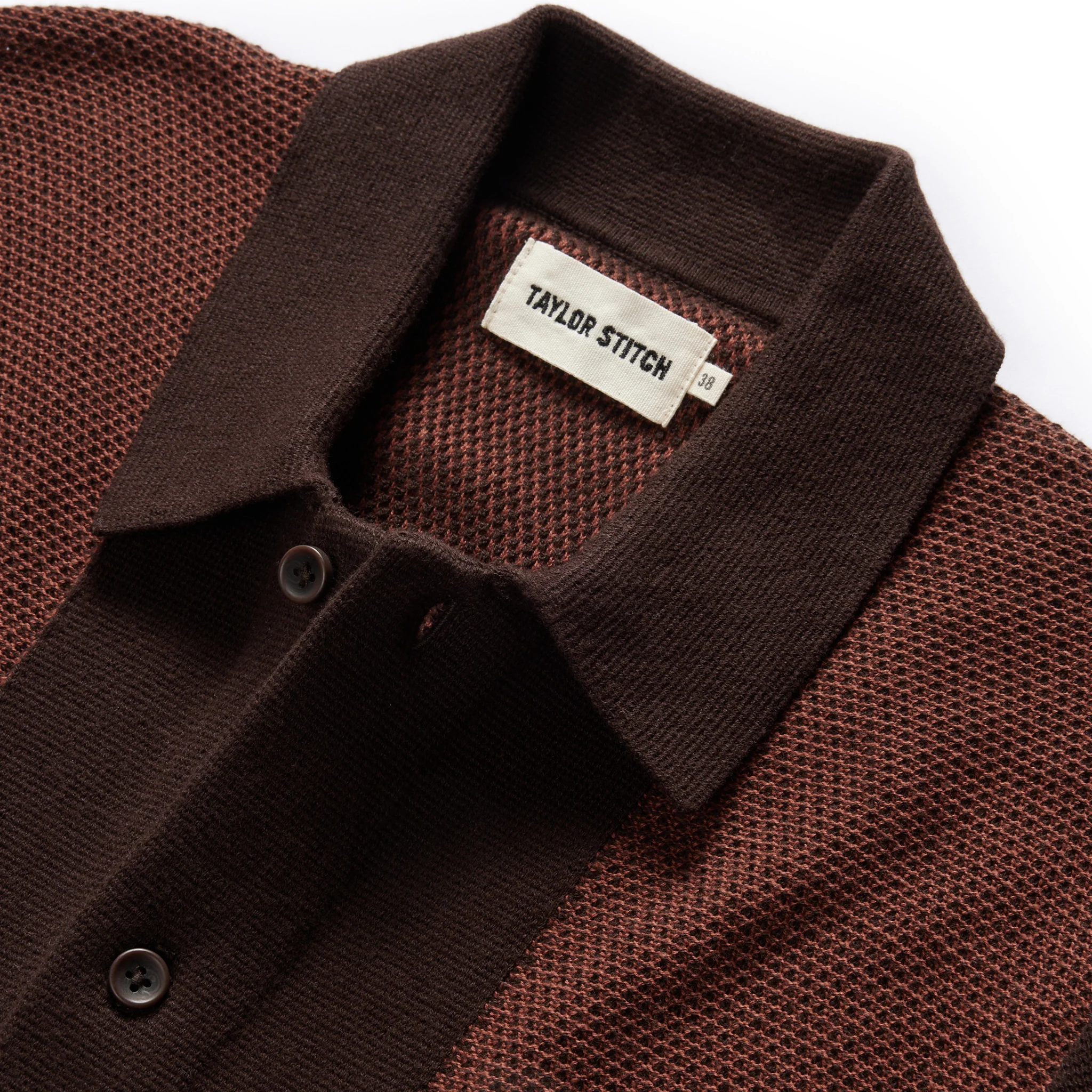 The Button Down Polo in Morita Seed Stitch - Image 5