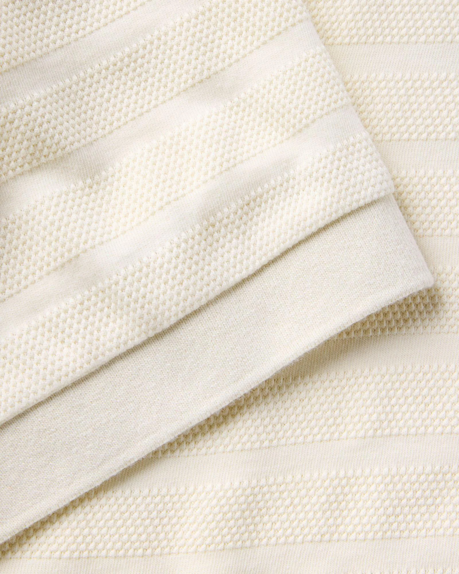 The Bywater Polo in Natural Knit Stripe - Image 5