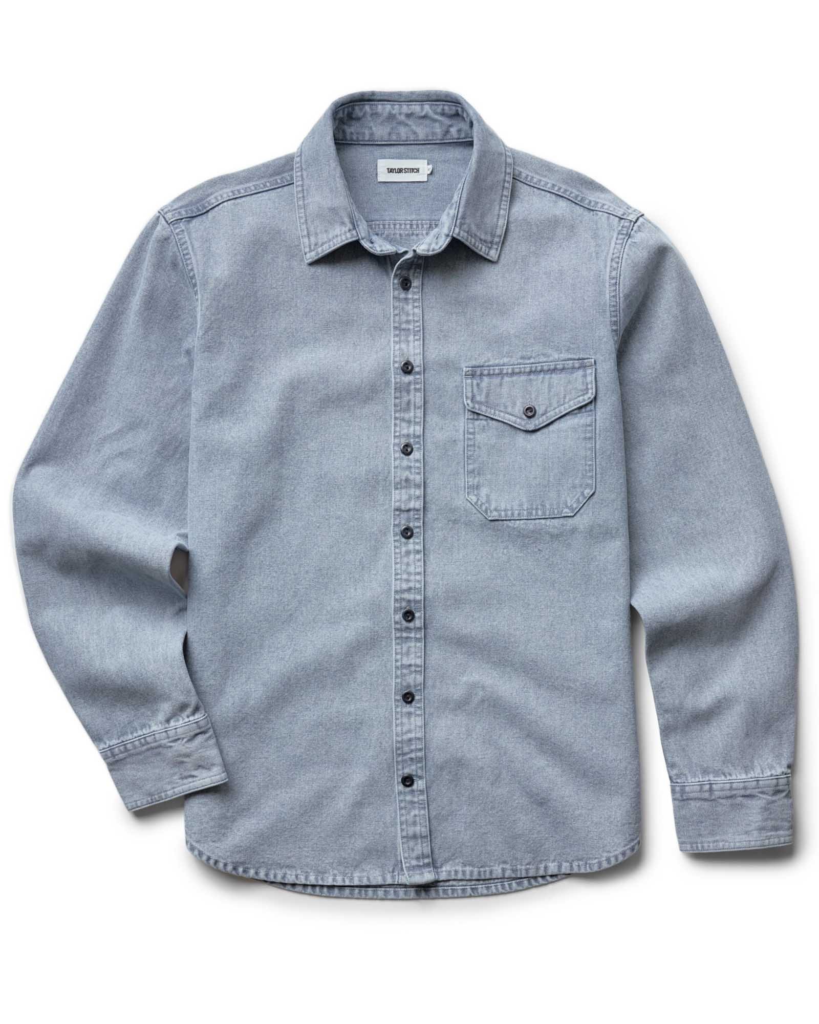 The Cadet Shirt in Washed Indigo Oxford - Image 8