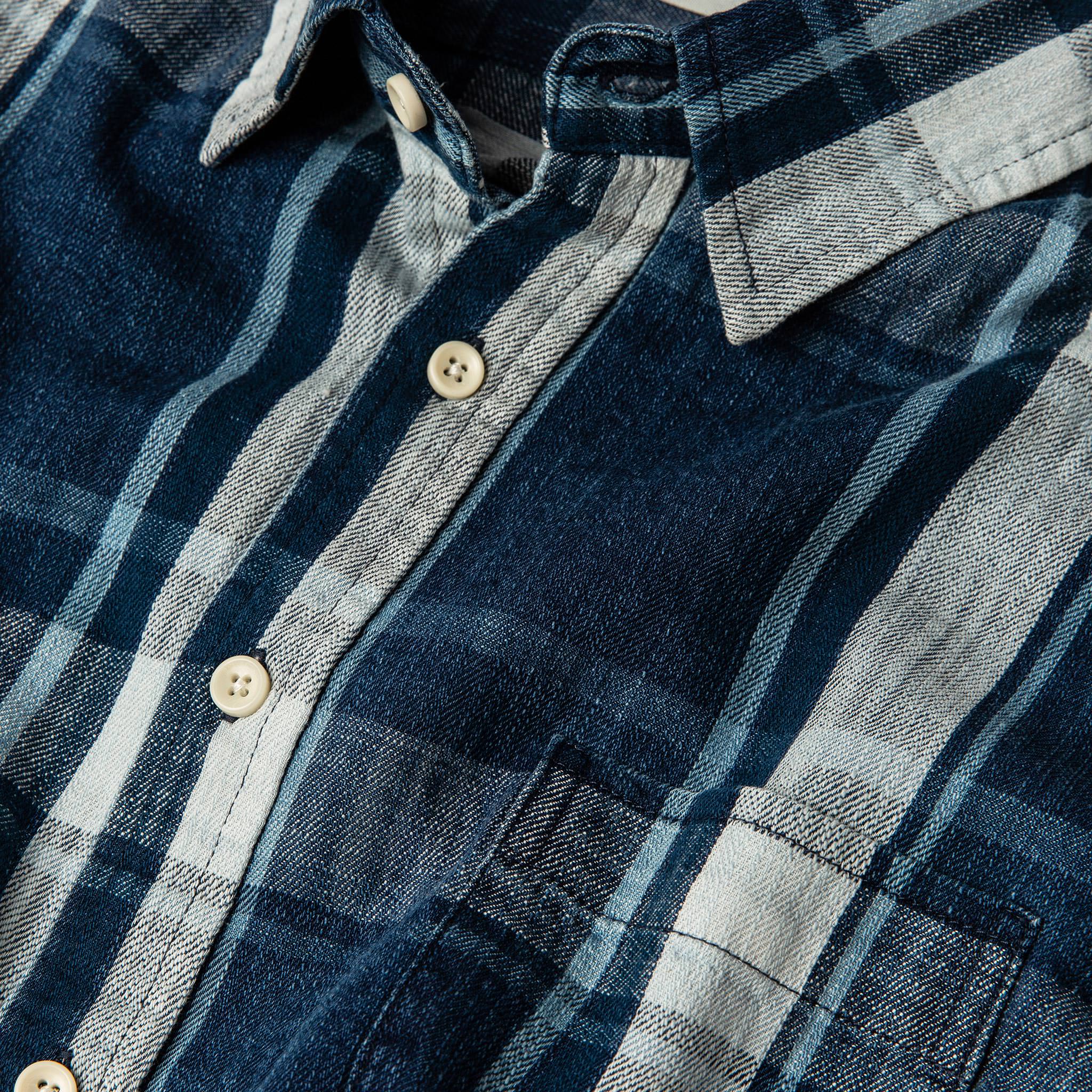 The California in Indigo Plaid - Image 7