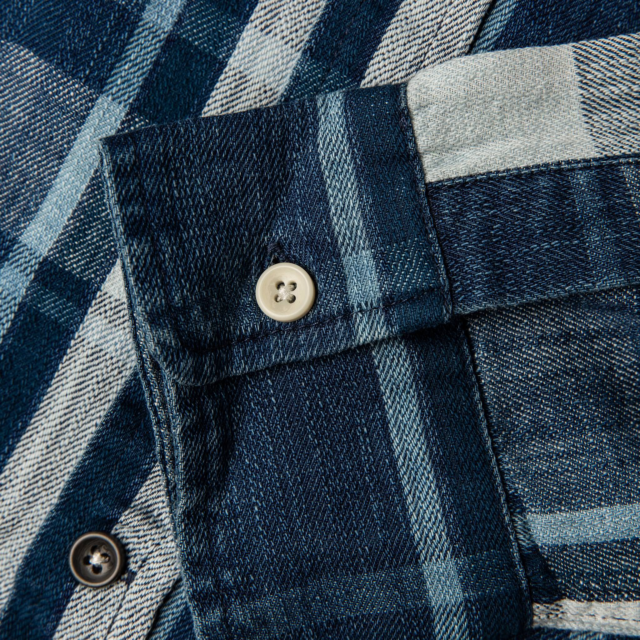 The California in Indigo Plaid - Image 9