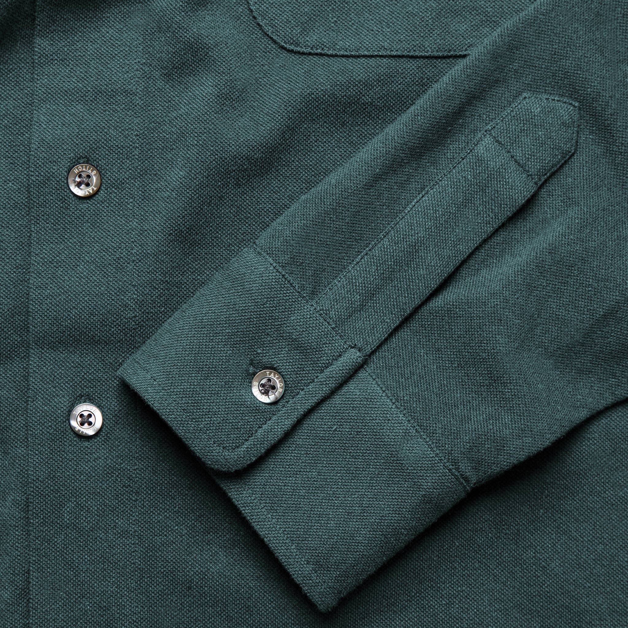 The California in Sea Green Pique - Image 8