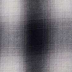 The California in Storm Plaid Ombre Twill - Image 9