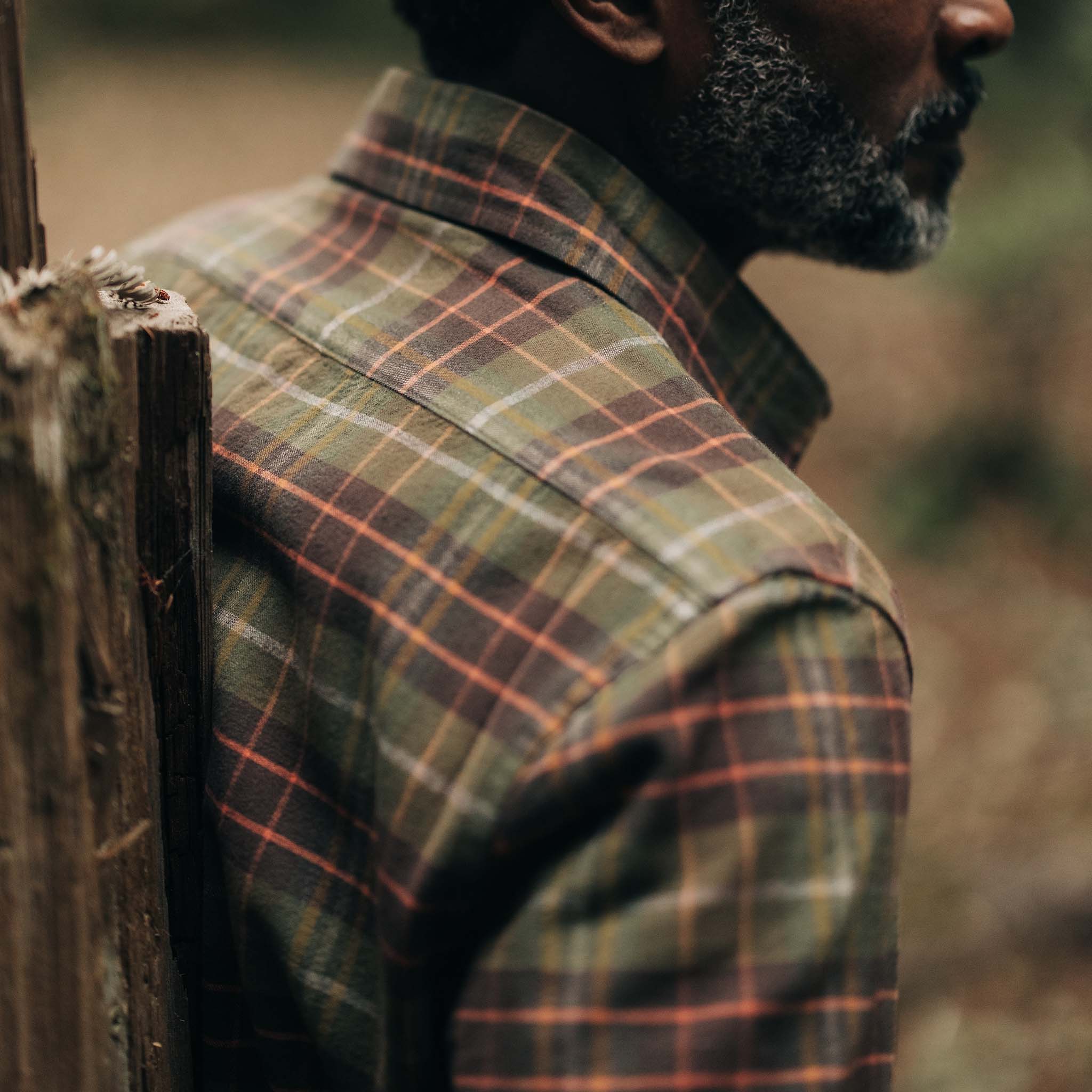 The California in Tarnished Brass Plaid - Image 4